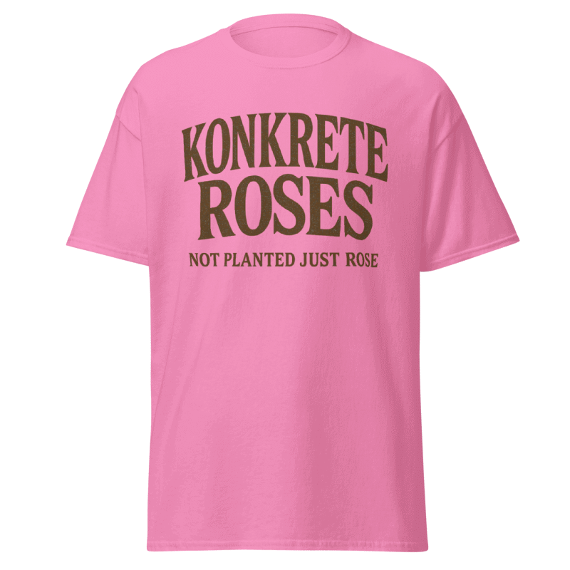 Konkrete Roses Basic T-Shirt