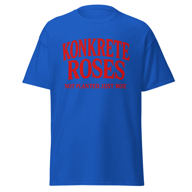 Konkrete Roses Basic T-Shirt