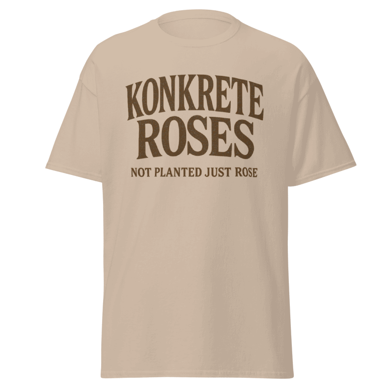 Konkrete Roses Basic T-Shirt