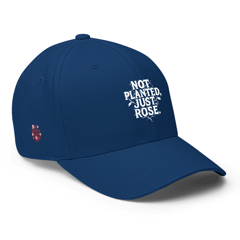 Konkrete Roses Embrodied Baseball Cap (Structured)