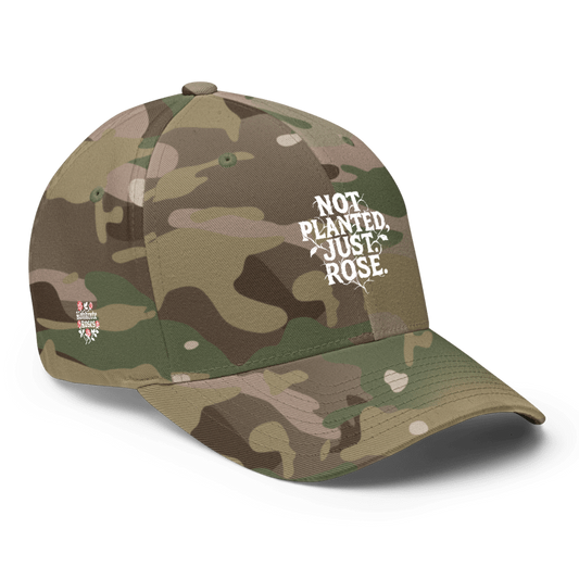 Konkrete Roses Embrodied Baseball Cap (Structured)